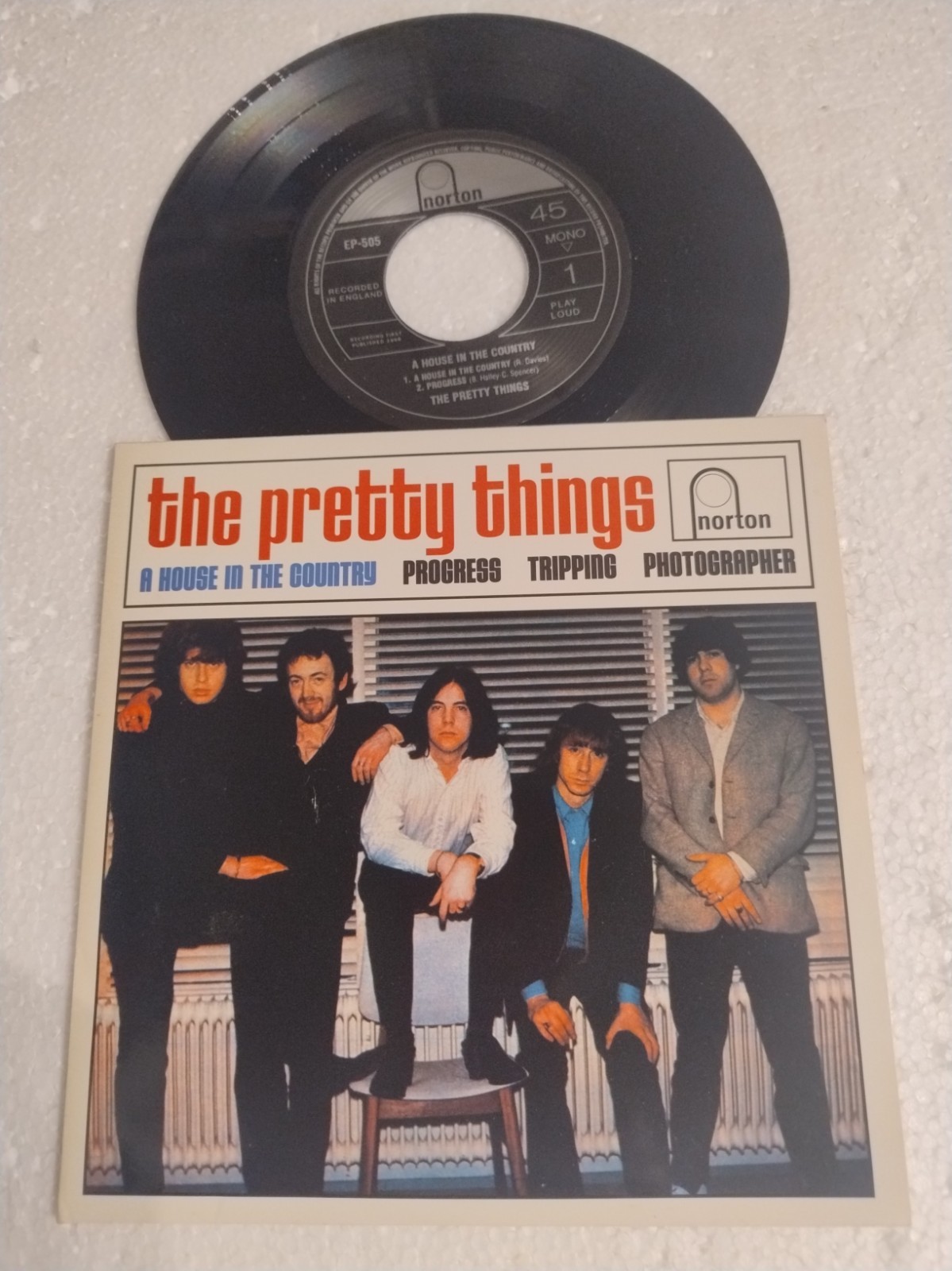**The Pretty Things – A House In The Country | 7" EP USA 1999** US 7" vinyl EP 