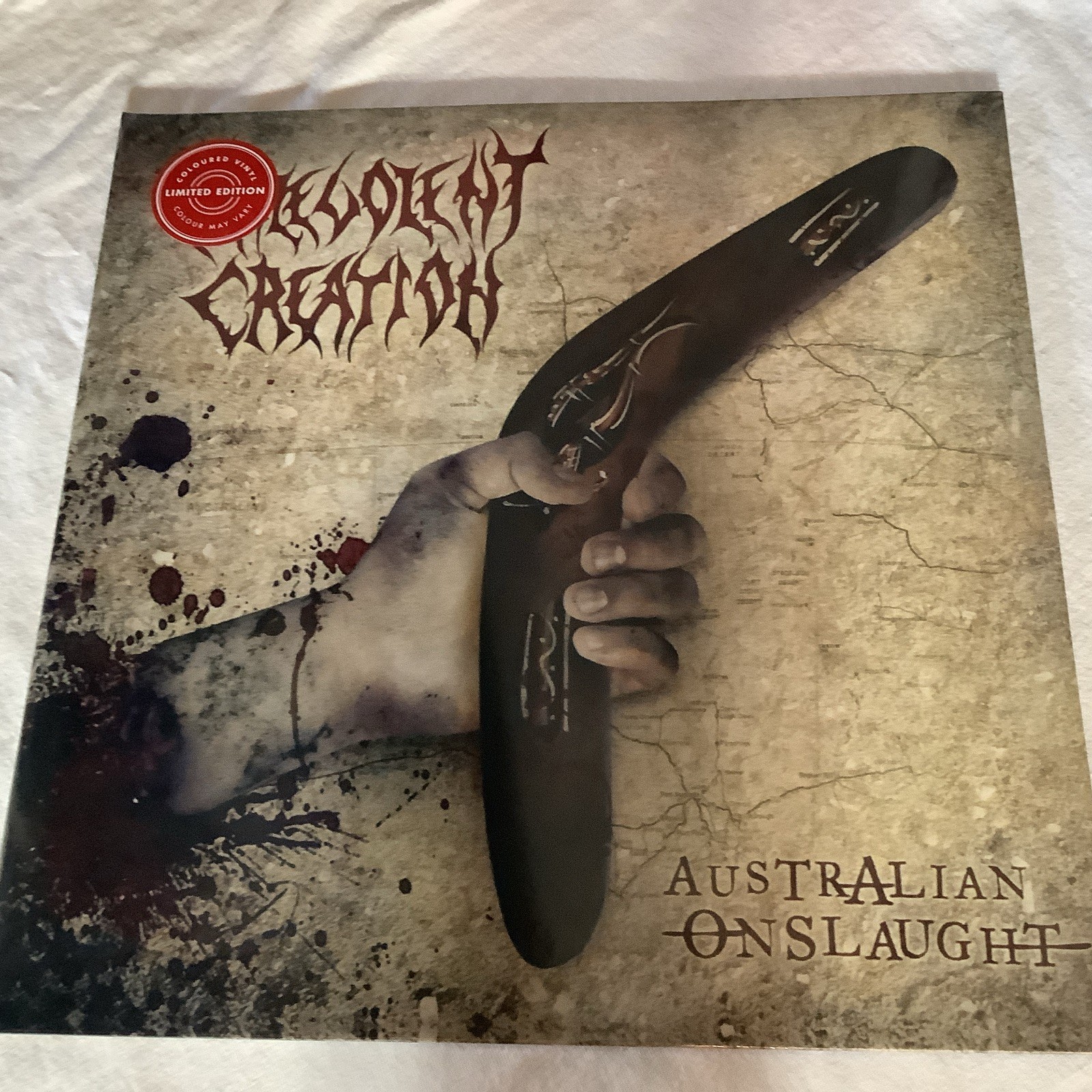 Malevolent Creation - Australian Onslaught. Yellow Vinyl 2-LP (2022) Gatefold M