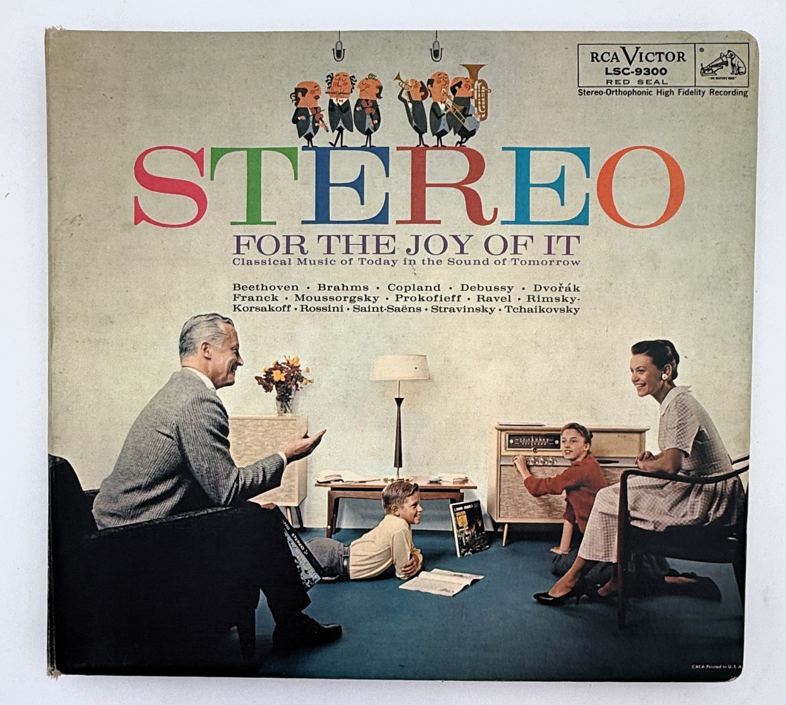 RCA Victor Stereo For the Joy of It Classical Record Book Set LP Vinyl LSC-9300