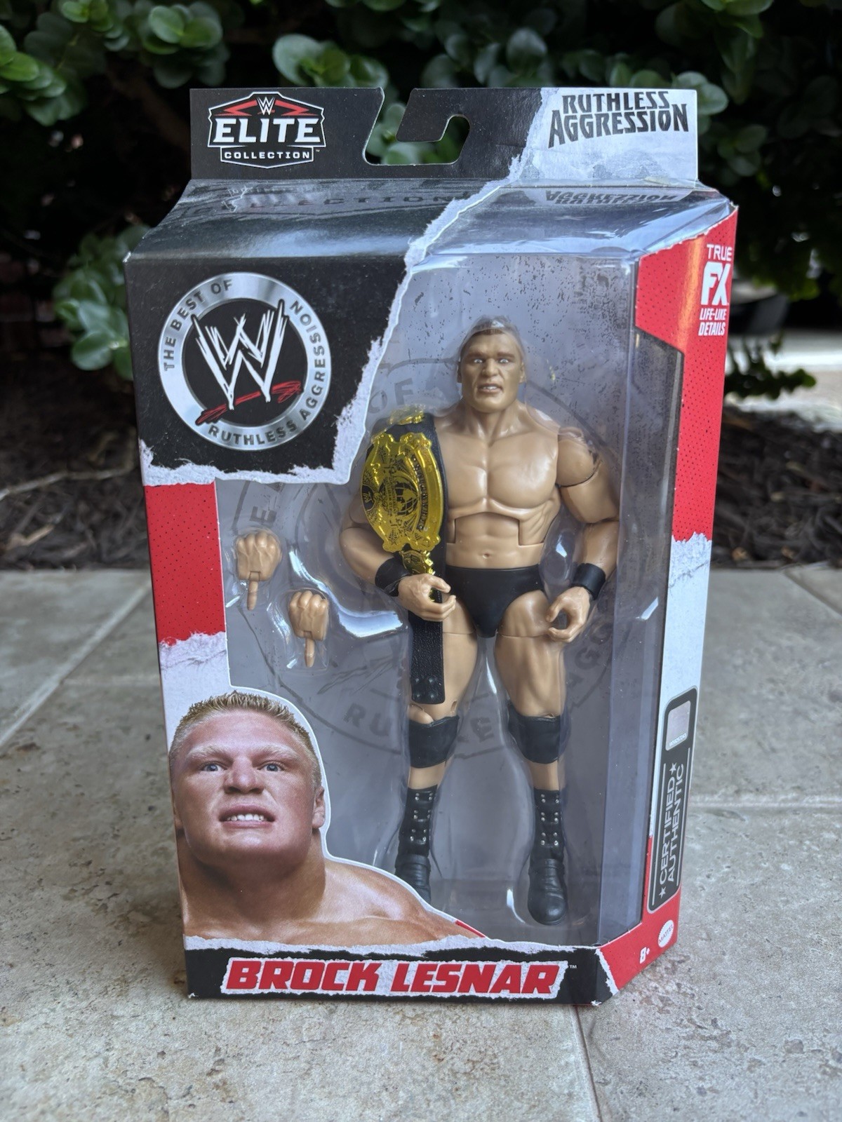 ⭐️WWE Mattel Ruthless Aggression Elite Brock Lesnar Action Figure⭐️Brand New⭐️