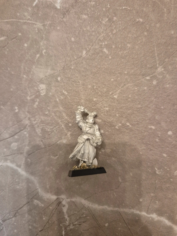Games workshop warhammer fantasy aos old world empire of man warrior priest - metal