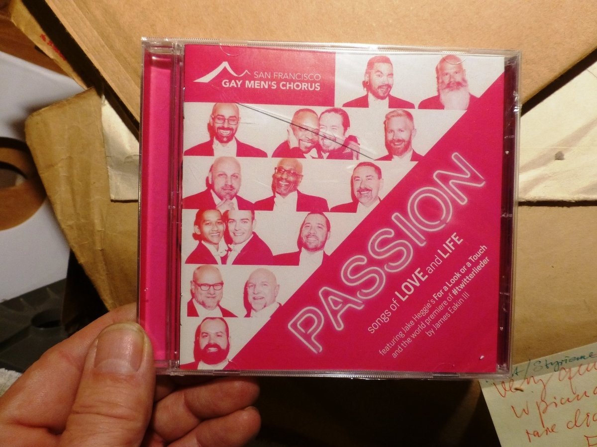 Passion: Songs of Love and Life - The San Francisco Gay Men's Chorus SEALED CD