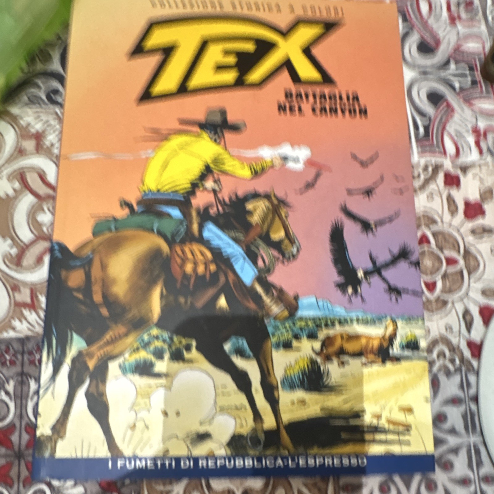 Tex Fumetto Il passato di un eroe Tex Willer Bonelli La Repubblica 2002