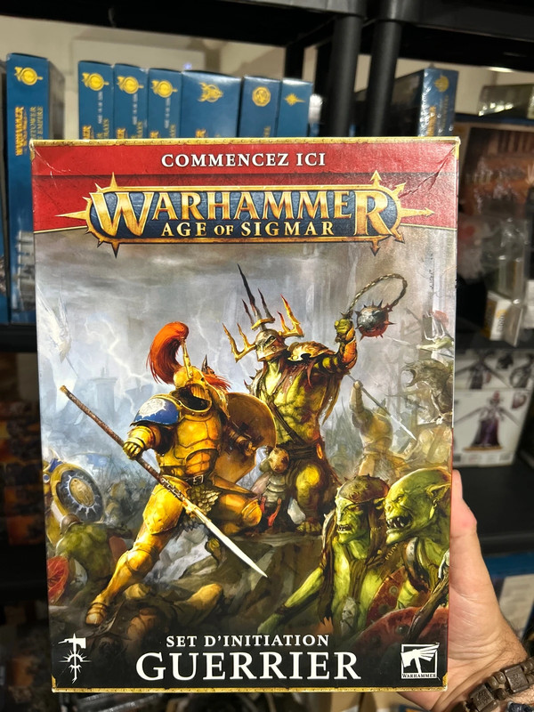 Warhammer age of sigmar set d’initiation guerrier