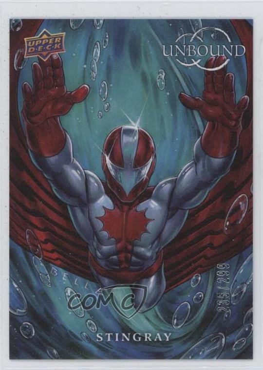 2024 Upper Deck Marvel Unbound Anno 4 Tela 235/299 Stingray #169 0y85