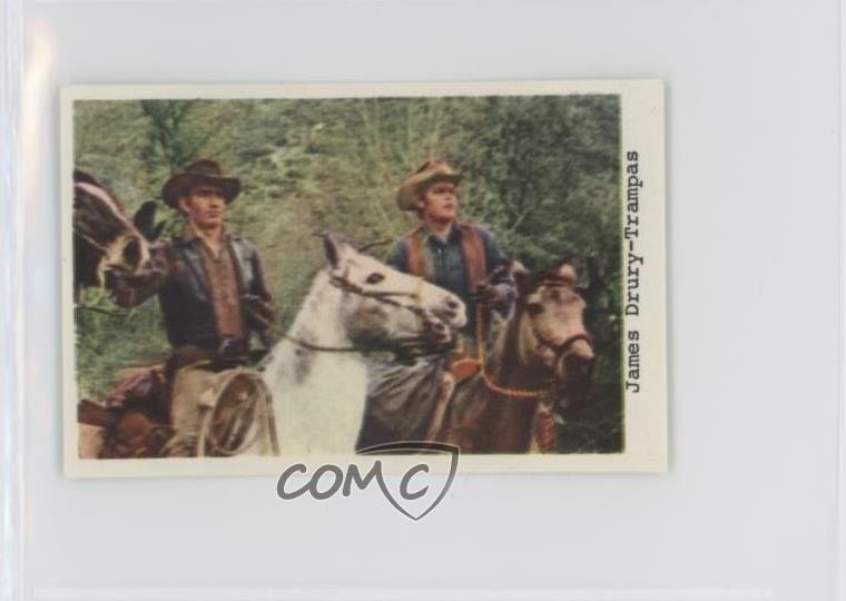 1969 Dutch Gum Stora Western-Serien Type 4 James Drury -Trampas a8x