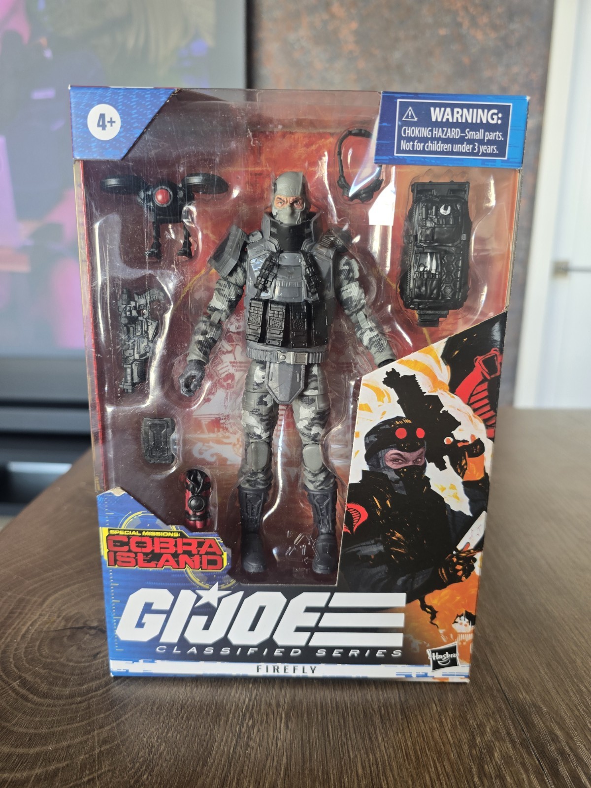 GI Joe Classified 21 Firefly - Cobra Island 6" Action Figure Hasbro NIB