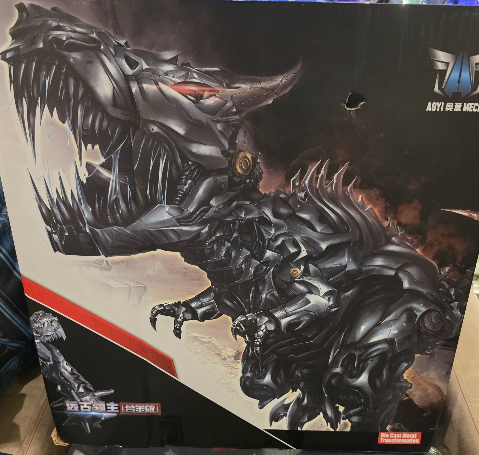 Black Mamba LS-05S Ancient Leader Grimlock Battle Damaged Version 🇺🇸 Seller