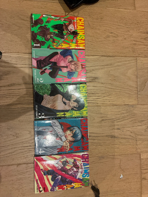 5 premiers tomes chainsaw man