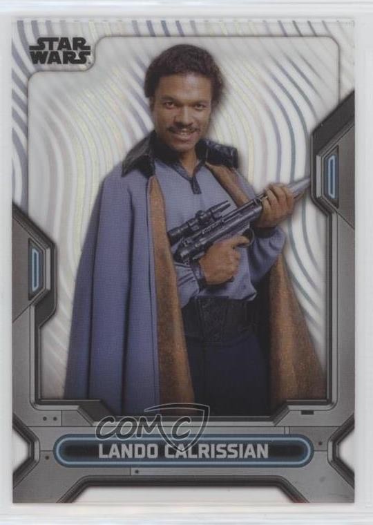 2023 Topps Star Wars High Tek Pattern 2 Lando Calrissian #7 1b8