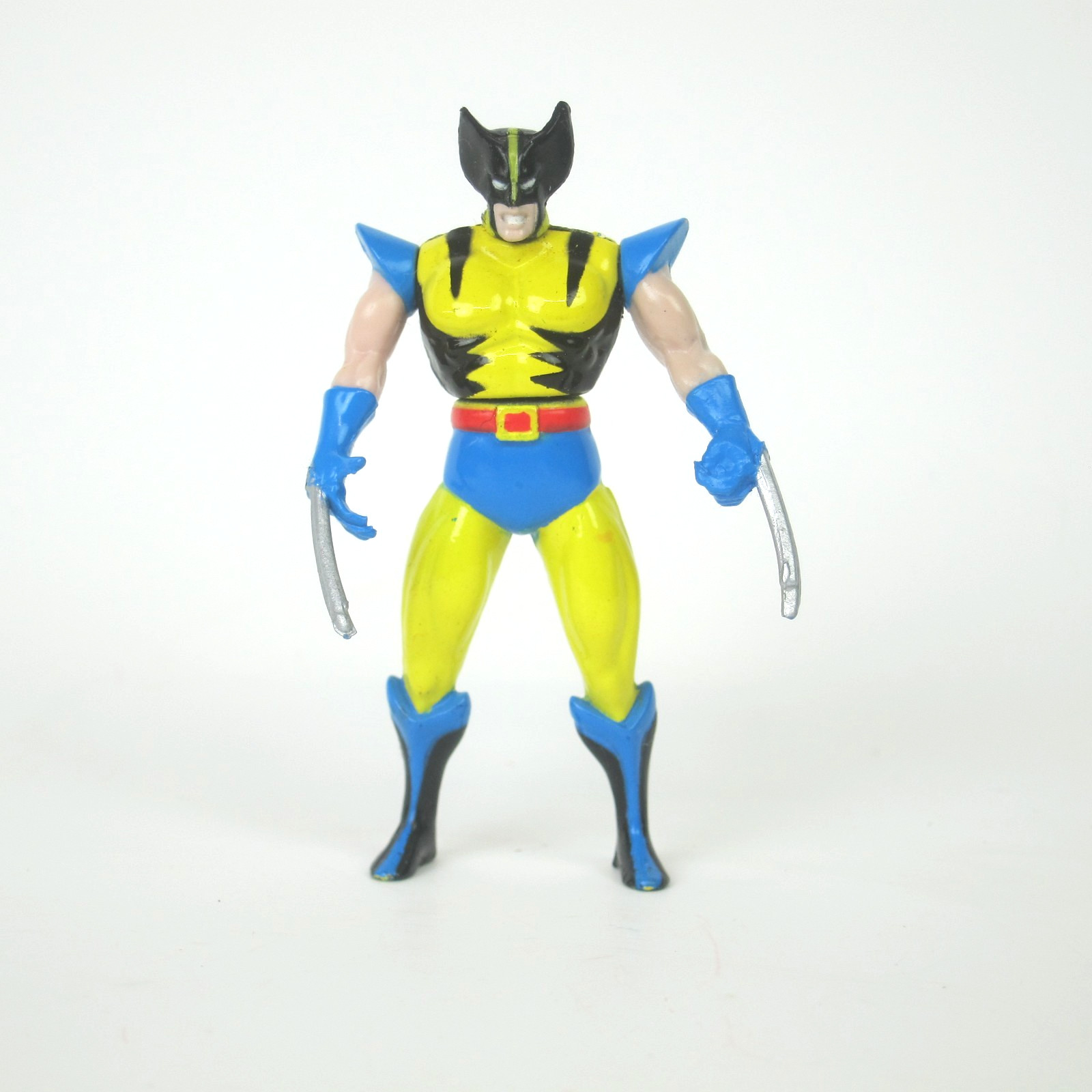 Modellino vintage 1994 ToyBiz X-Men Steel Mutants Wolverine metallo pressofuso