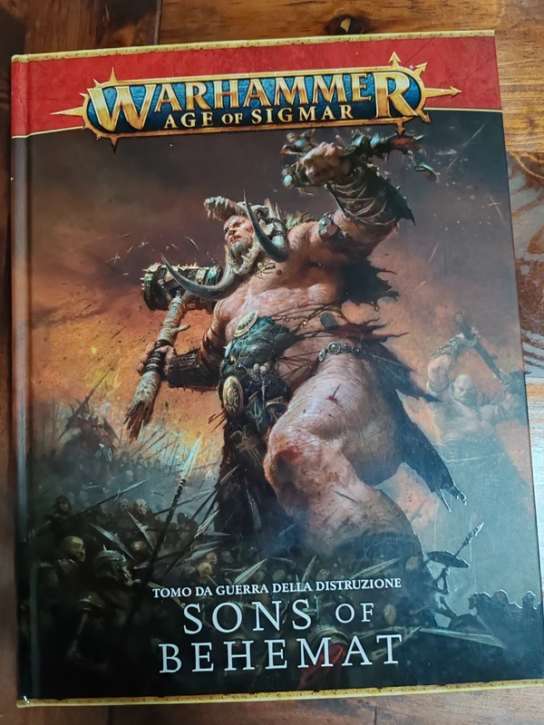 Tomo da guerra Sons of Behemat