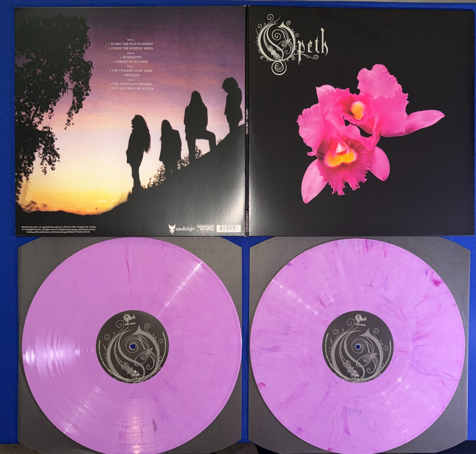 RARE Opeth Orchid RSD 2020 2X LP RECORD PURPLE MARBLE COLOR VINYL NR MINT METAL