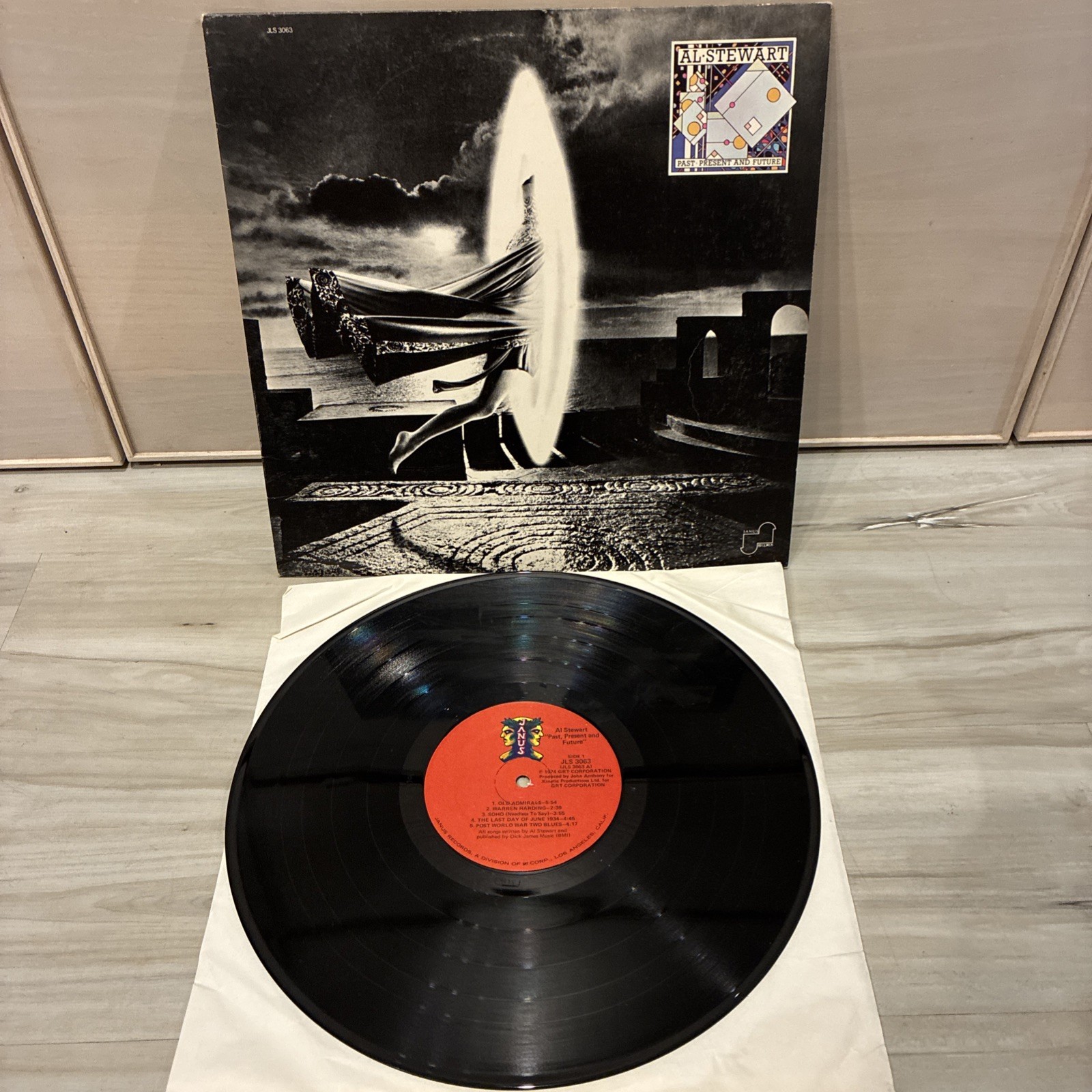 Al Stewart Past Present And Future Original 1974 Vinyl LP Record JLS3063 EX/VG
