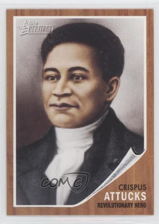 2009 Topps American Heritage Crispus Attucks #37 0i6