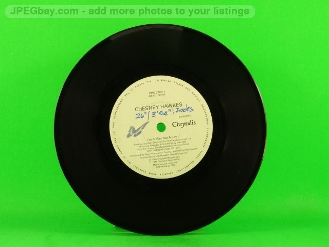 HAWKES,CHESNEY I'M A MAN NOT A BOY (137) 7" CHRYSALIS