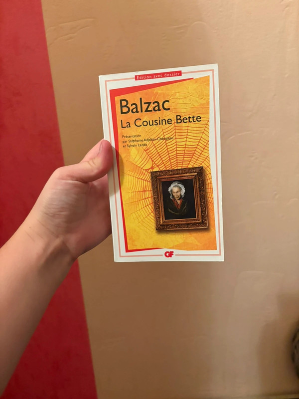 Livre la cousine bette collège