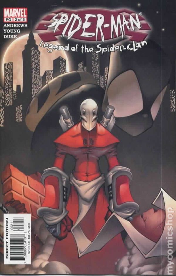 Spider-Man Legend of the Spider Clan #2 VF 2003 Immagine Stock