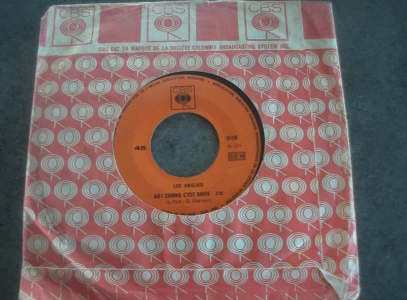 45t les anglais -au coeur de l'hiver-ah comme c'est doux