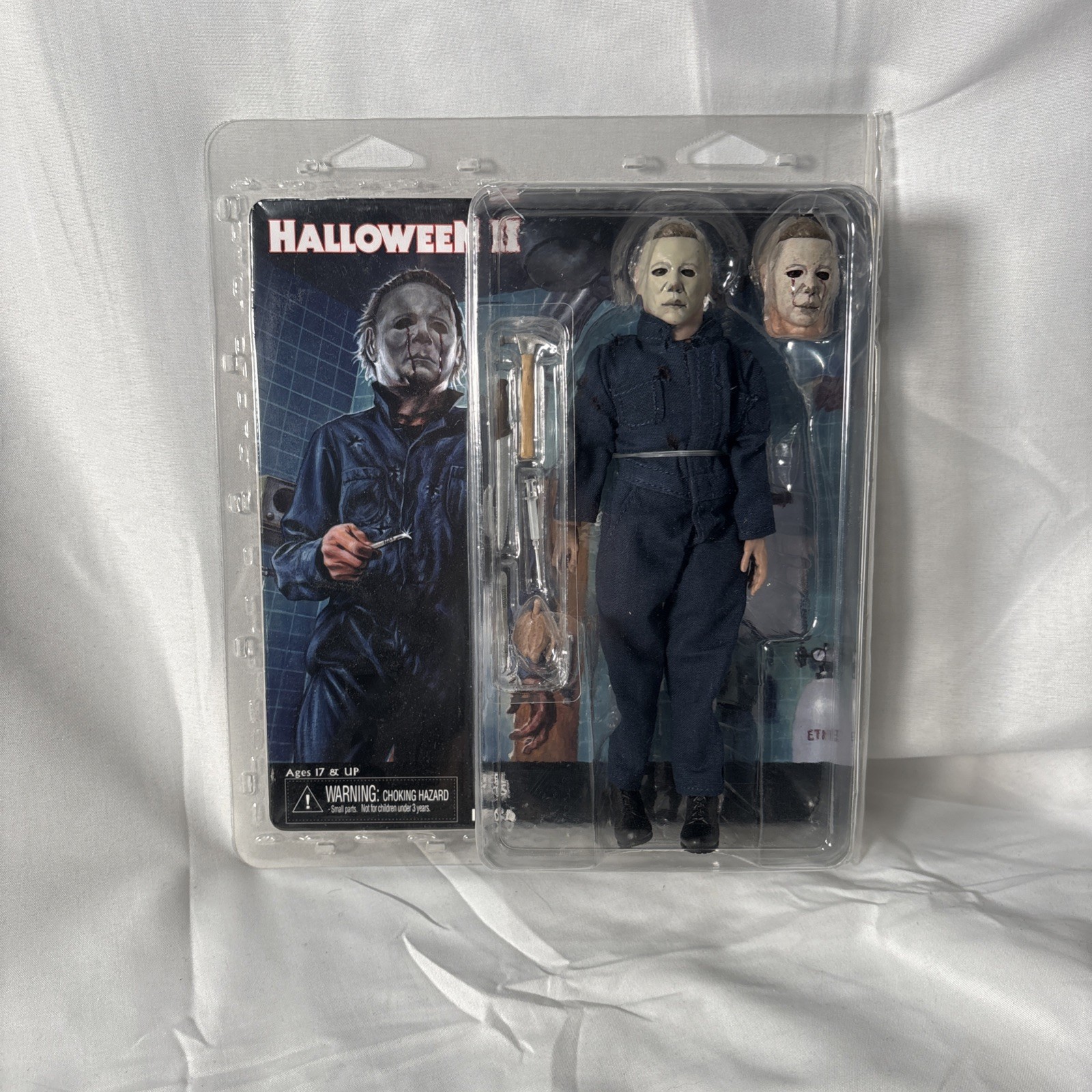 NECA Halloween 2 Michael Myers Clothed Retro Style 8in Action Figure NEW