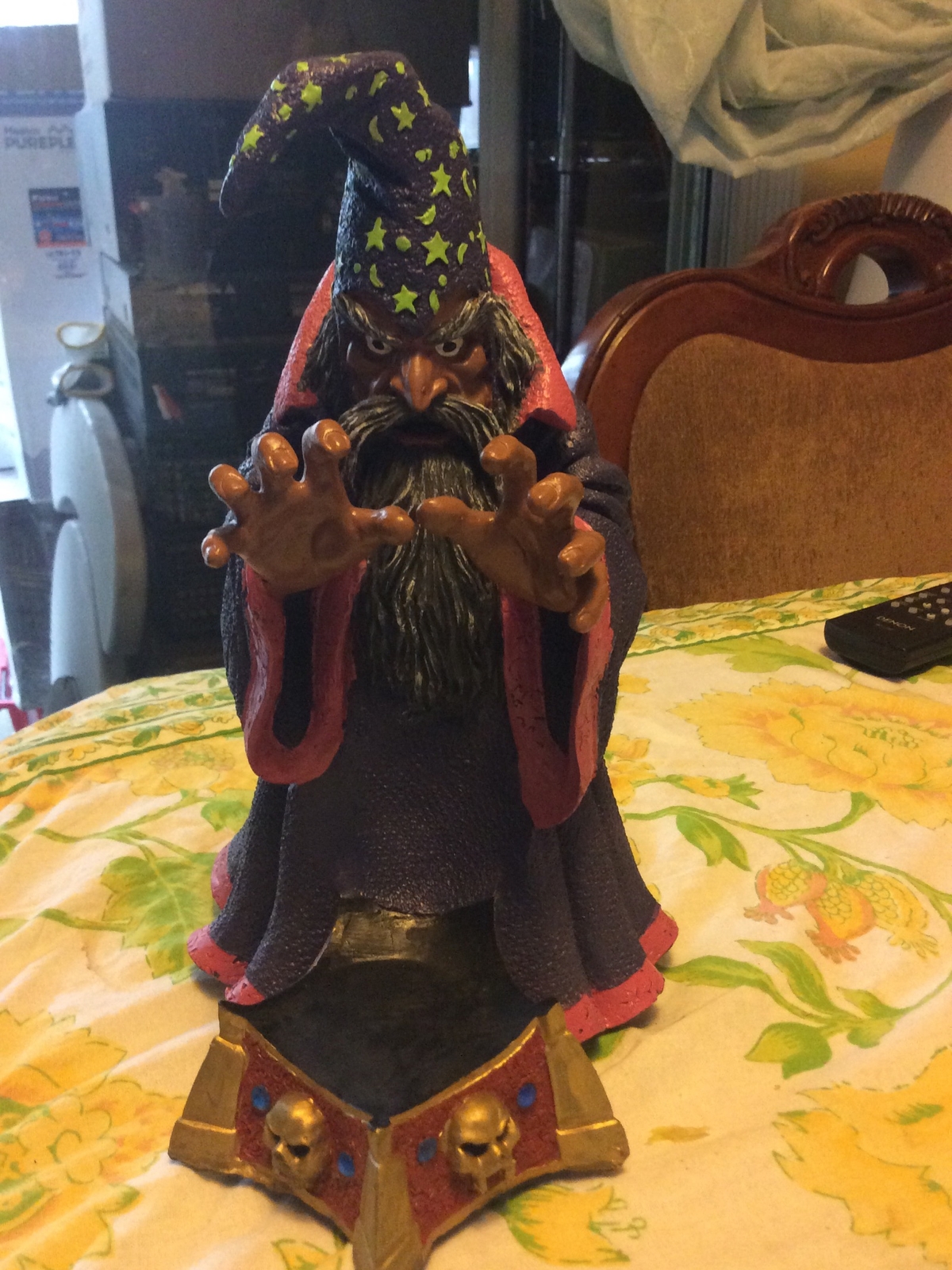 Rara figurina merlino mago anni '80 alta 10 pollici rara Merlino