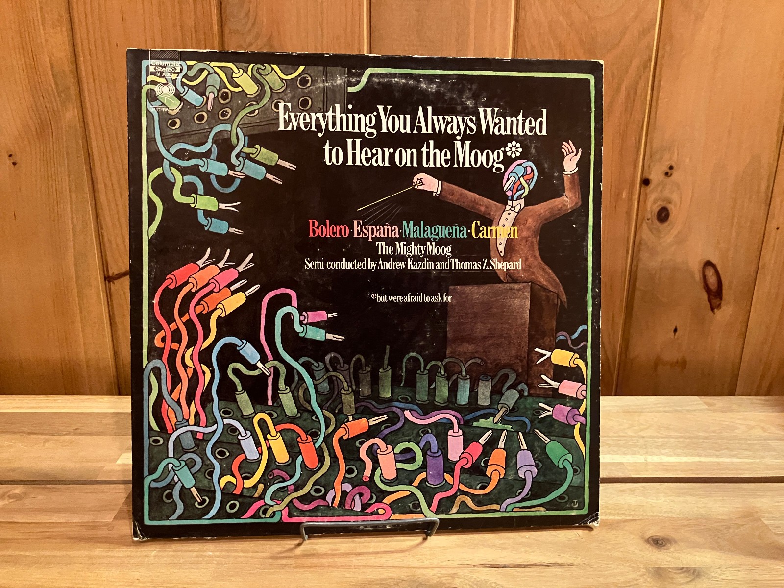 ANDREW KAZDIN & THOMAS SHEPHERD - EVERYTHING YOU WANTED TO HEAR ON THE MOOG lp