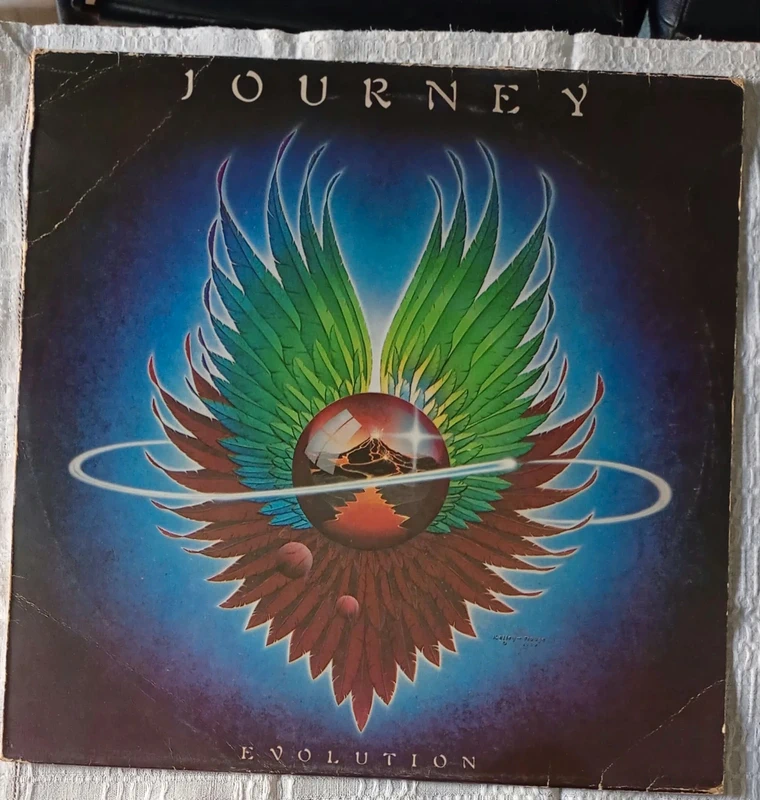 Journey - Evolution LP 1979 originale Italia CBS