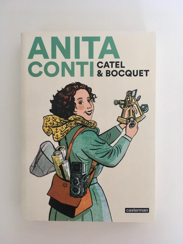 Bande-dessinée "Anita Conti"