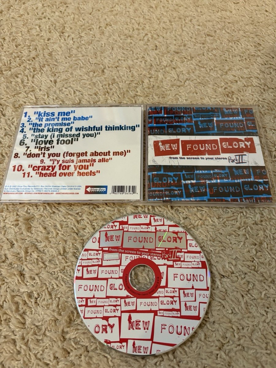 From The Screen...Part II 2 By New Found Glory CD RARE! Punk Fenix TX Yellowcard