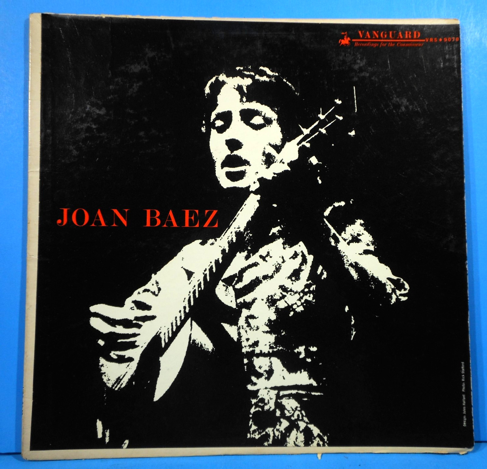 JOAN BAEZ SELF LP 1960 RE '63 MONO PLAYS GREAT! VG/VG!!C