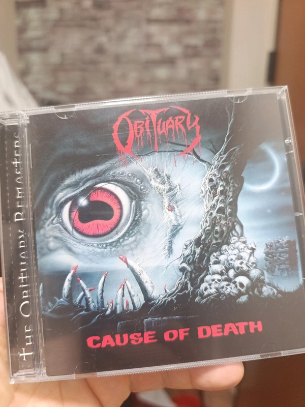 Obituary - cause of death CD