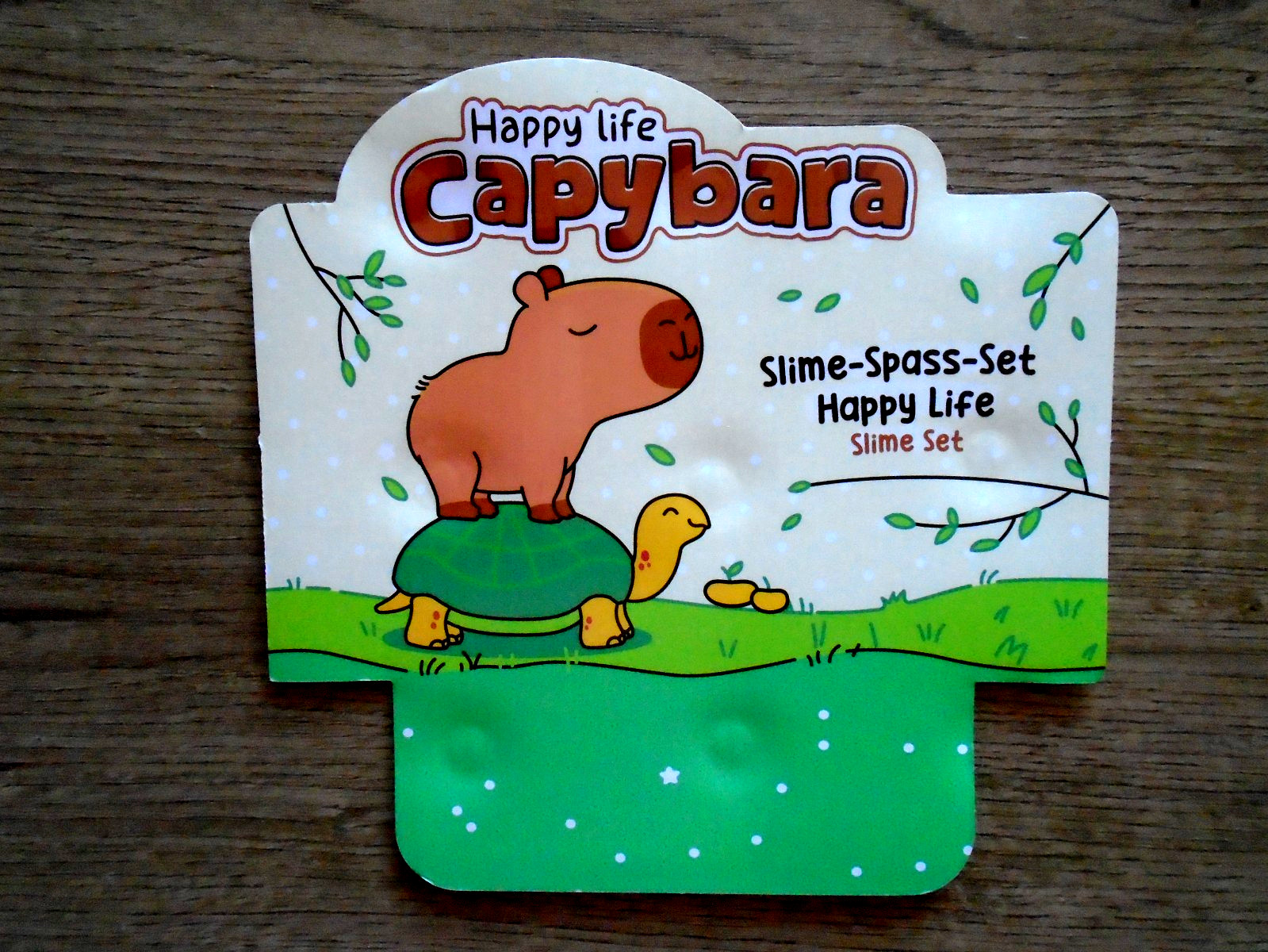 BD CAPYBARA  : PLV DE 16.50 X 17 CM  / TBE