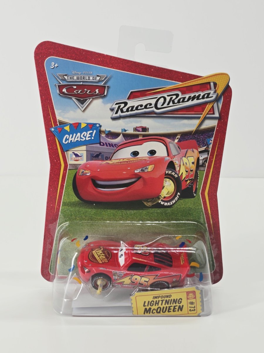 Disney Pixar Cars - Chase - Race O Rama - Impound Lightning McQueen #73