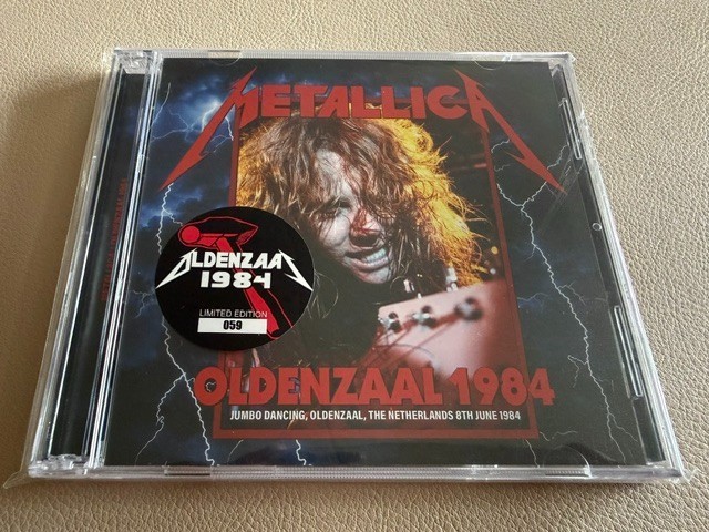 METALLICA - OLDENZAAL 1984  LIM. NUM. 2CD        SLAYER,MEGADETH,EXODUS,OVERKILL