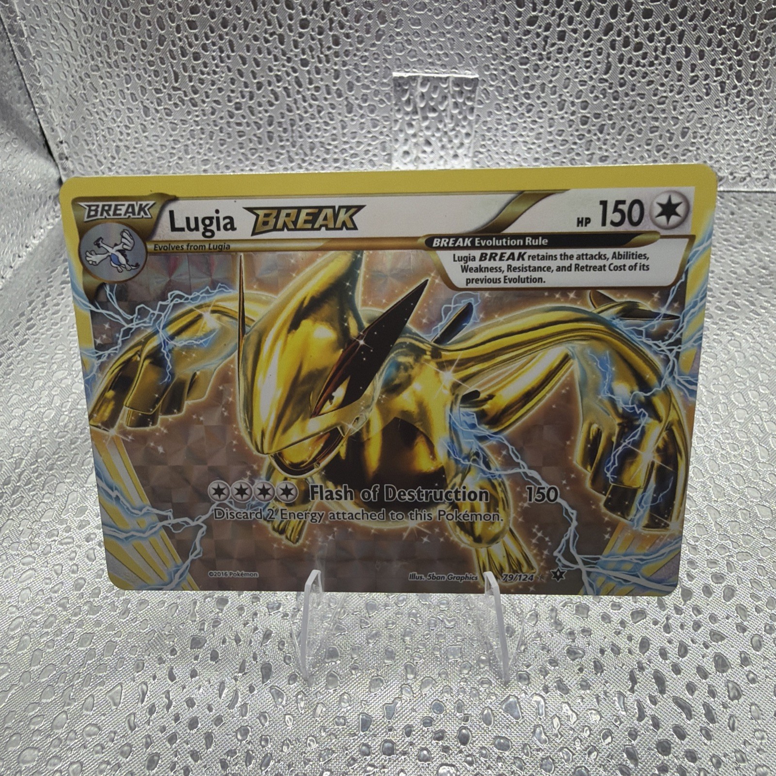 Lugia Break 79/124 Fates Collide Holo NM
