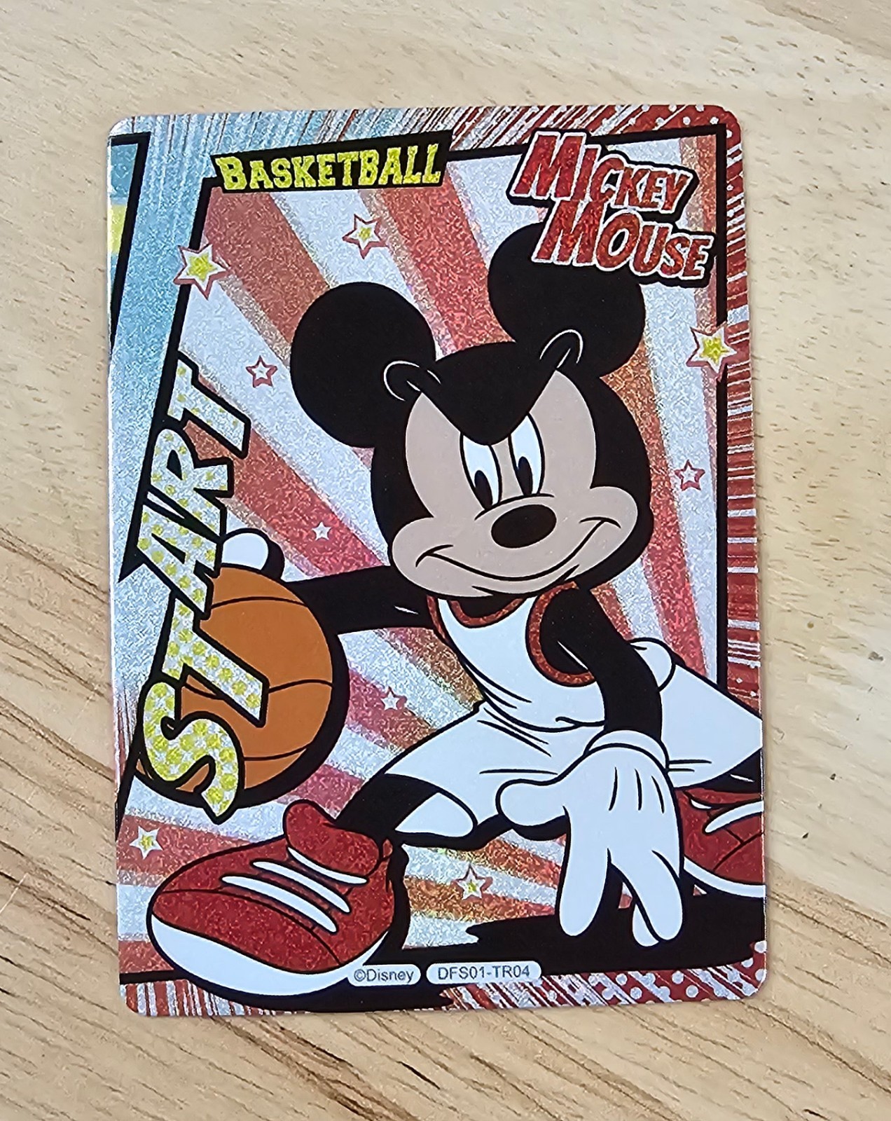 Carta Basket Topolino Disney All-Star DFS01-TR04