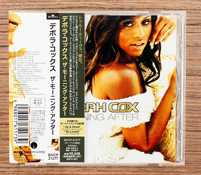 Deborah Cox - The Morning After CD (Japan 2002 J Records) BVCP-21277