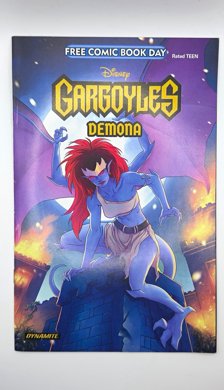Disney Gargoyles Demona #0 FCBD 2025 Meghan Hetrick Cover insaccata e imbarcata