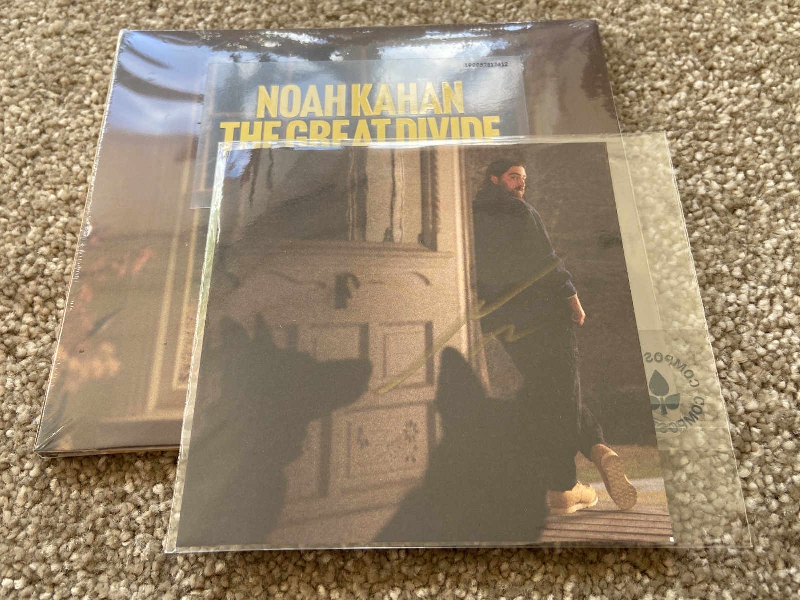 Noah Kahan - The Great Divide CD, New + SIGNED Autographed Art Card, Sealed