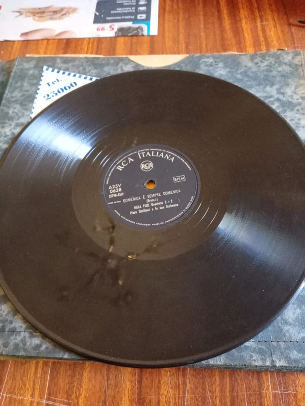 Nilla Pizzi - Vinile 78 giri
