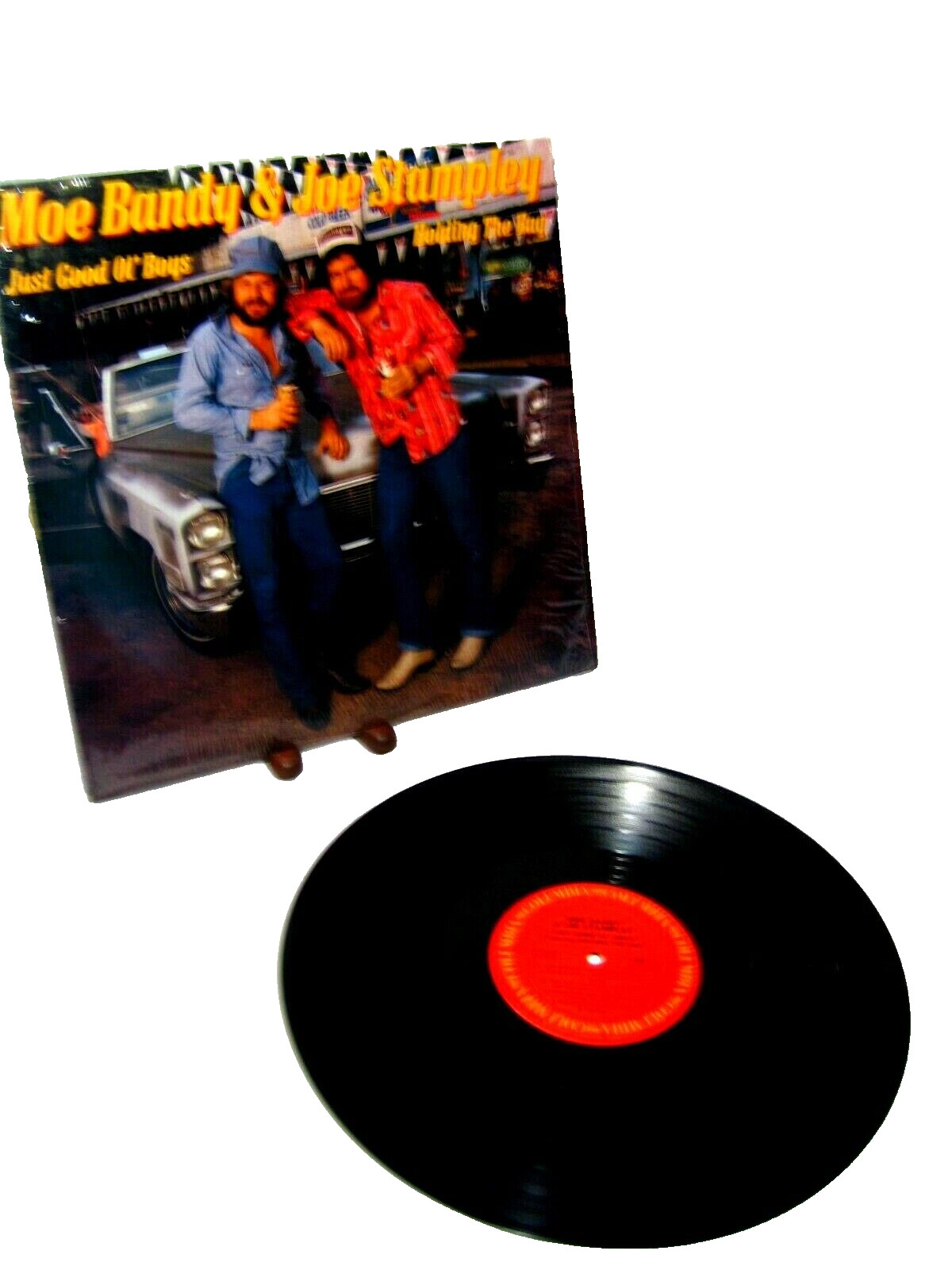 MOE BANDY JOE STAMPLEY Just Good Ol’ Boys Album 1979 Vinyl LP Columbia JC36202