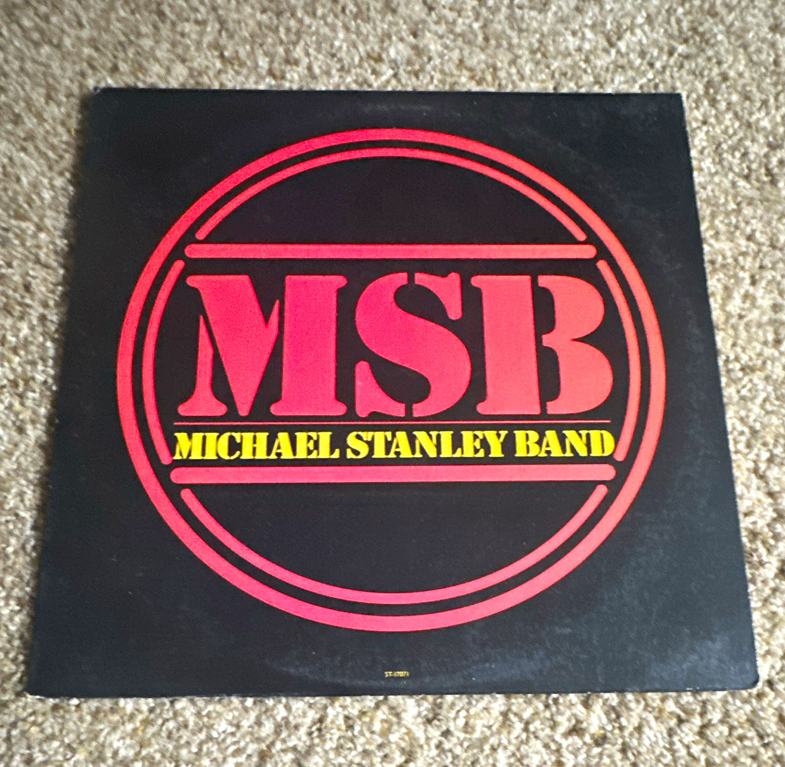 Michael Stanley Band MSB 12" Black Vinyl LP Rock EMI America