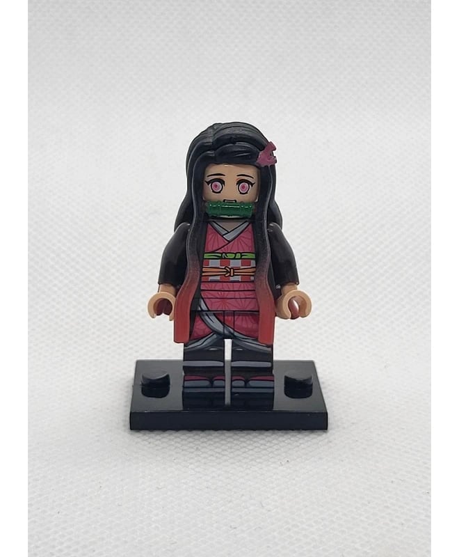 Figurine type Lego - Demon Slayer - Nezuko Kamado (Lego-style Figure - Demon Slayer - Nezuko Kamado)