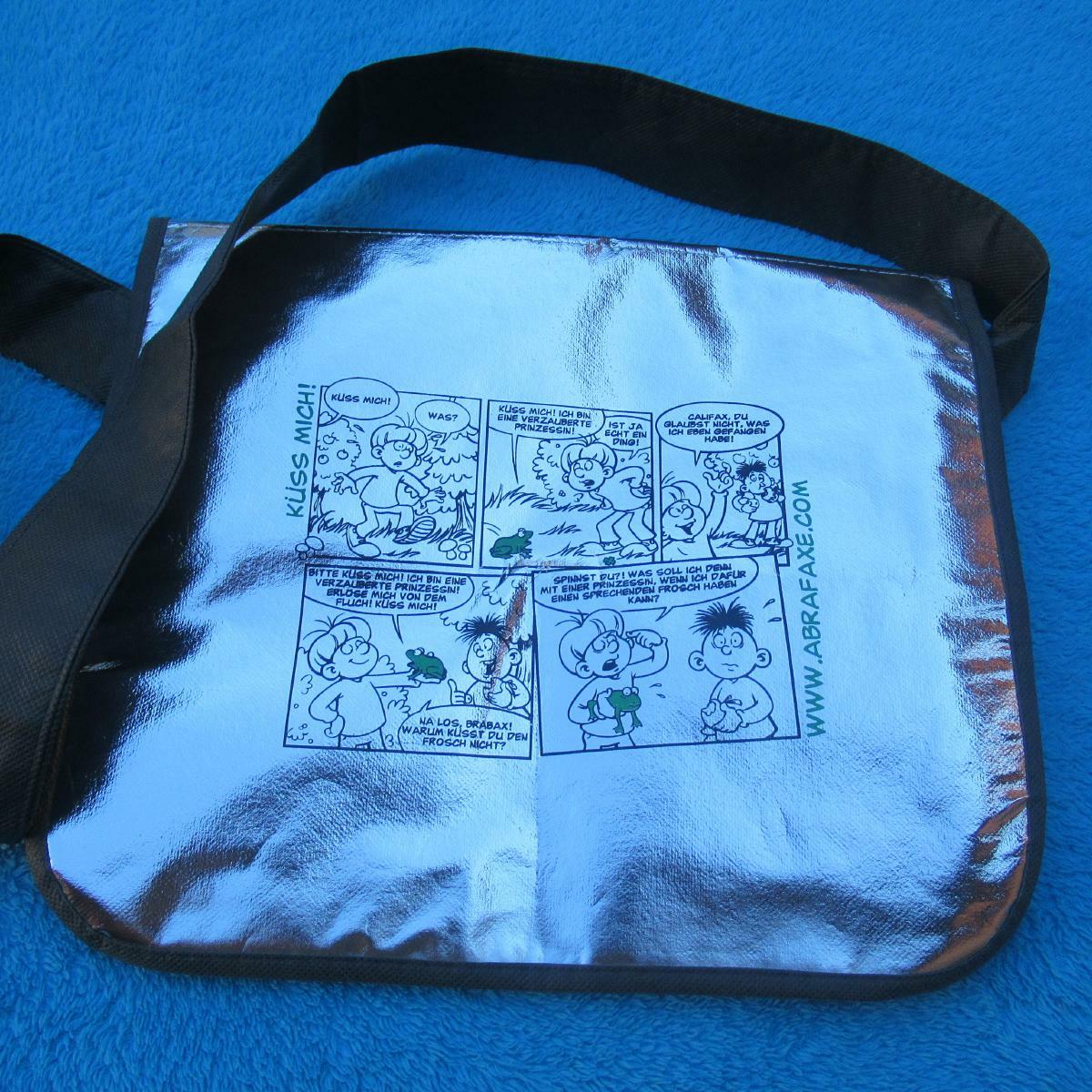 BORSA MOSAICO ABRAFAXE "Baciami!" www.abrafaxe.com secondario raro da collezione RARO