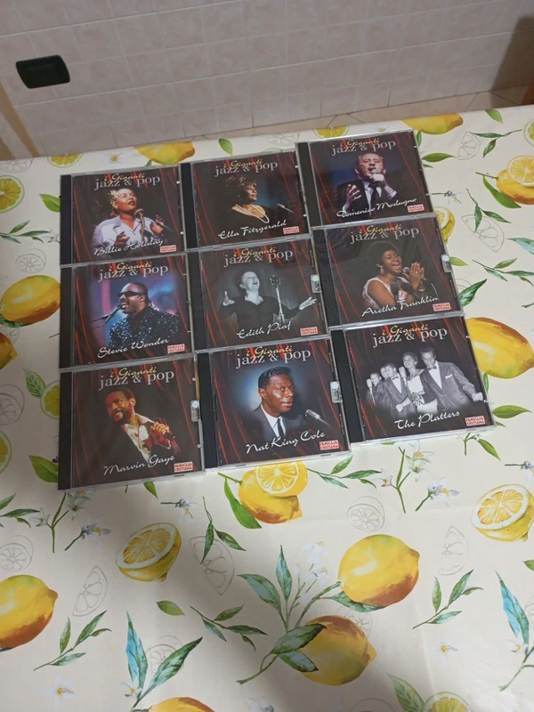 9 CD i Giganti Jazz & pop