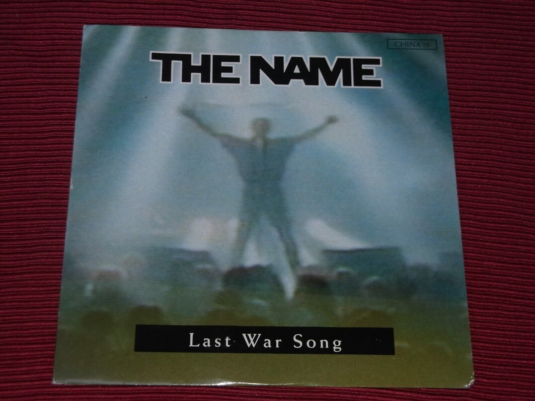 The Name:   Last War Song   UK  1989  NM  PROMO  7"