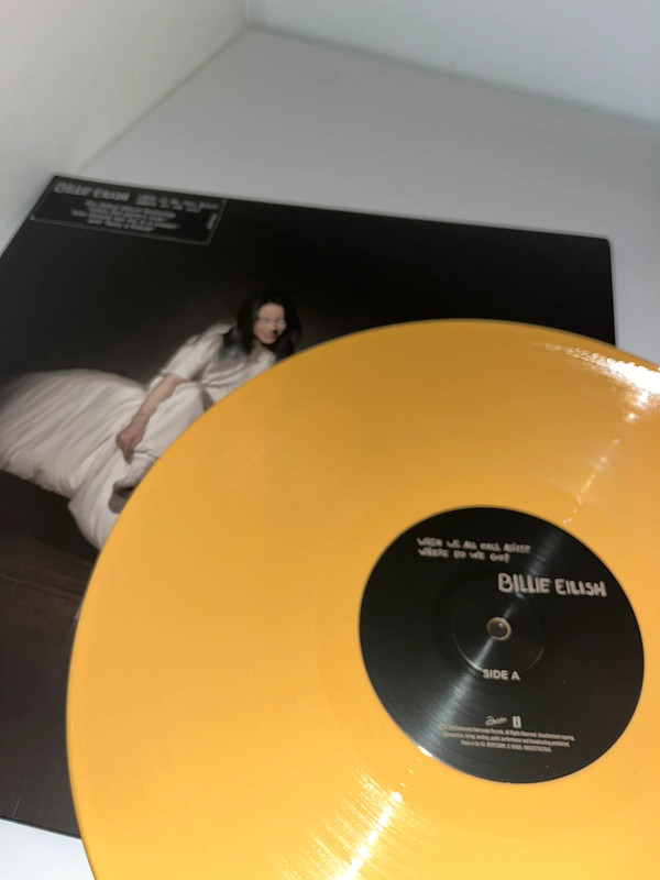 vinyl Billie Eilish “When we all fall asleep, Where do we go ?”
