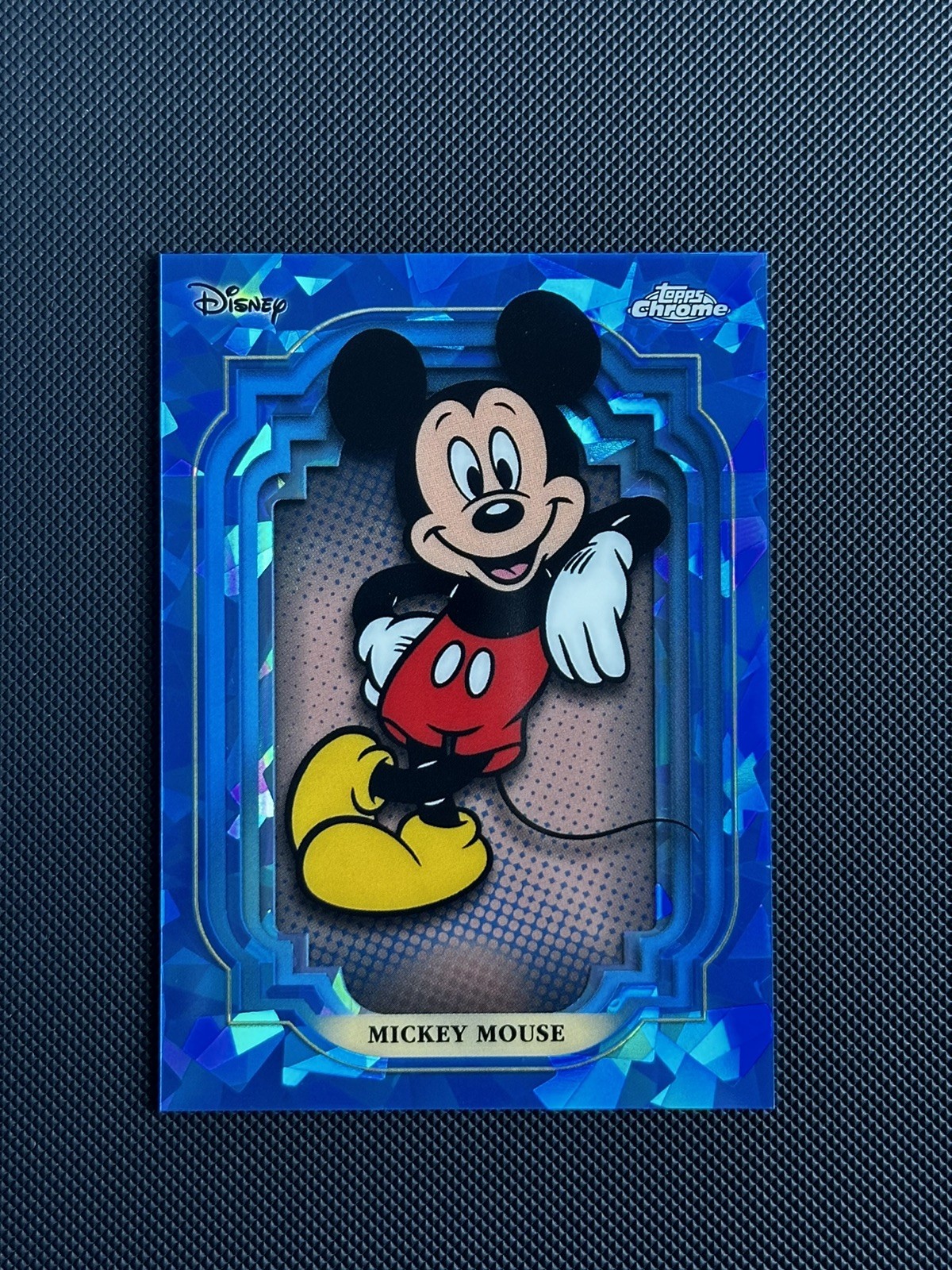 2024 Topps Chrome Disney Sapphire Mickey Mouse first set CLEAN