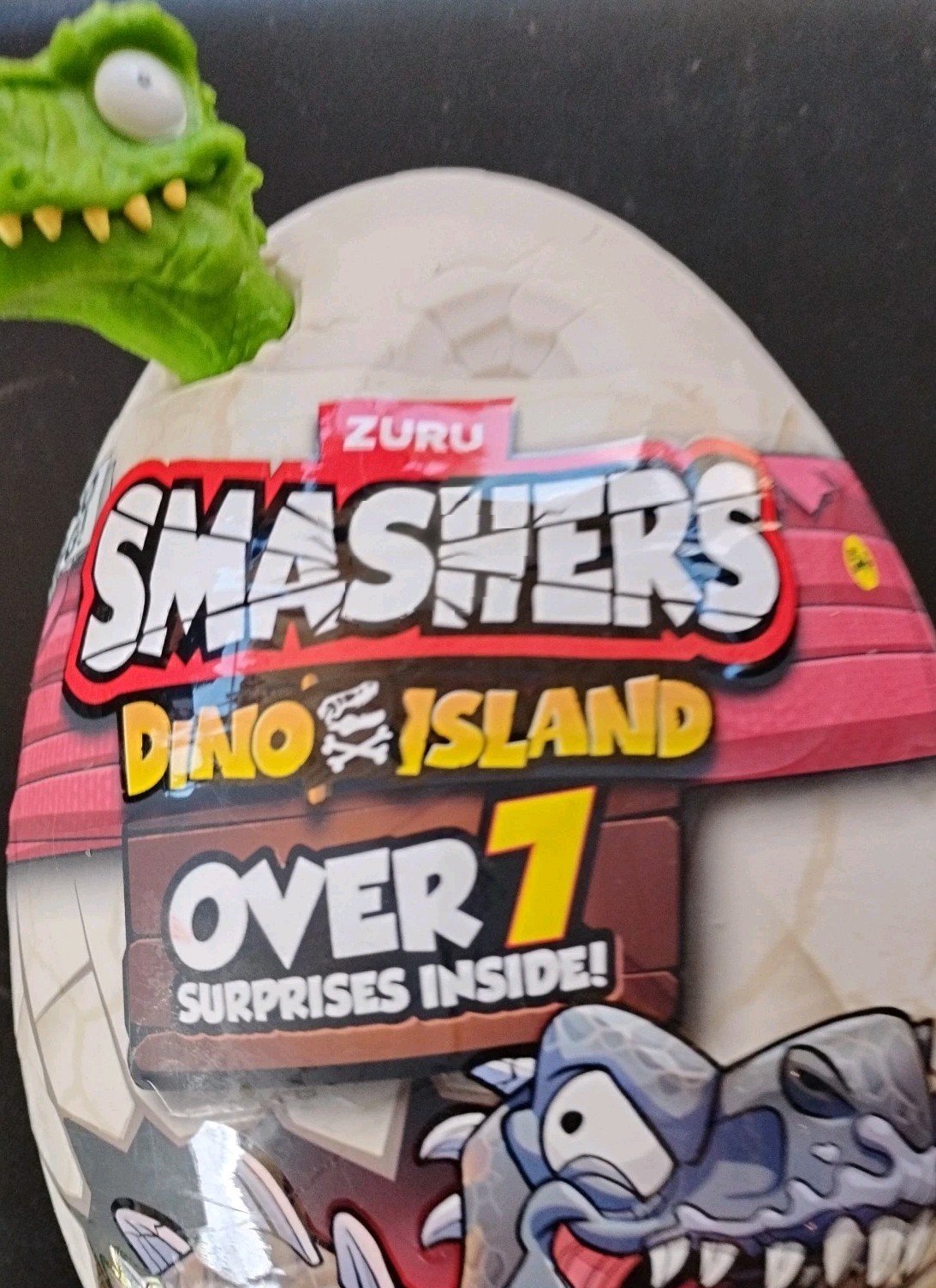 New Sealed ZURU Smashers Dino Island Mystery Dinosaur Egg 7+ Surprises Inside