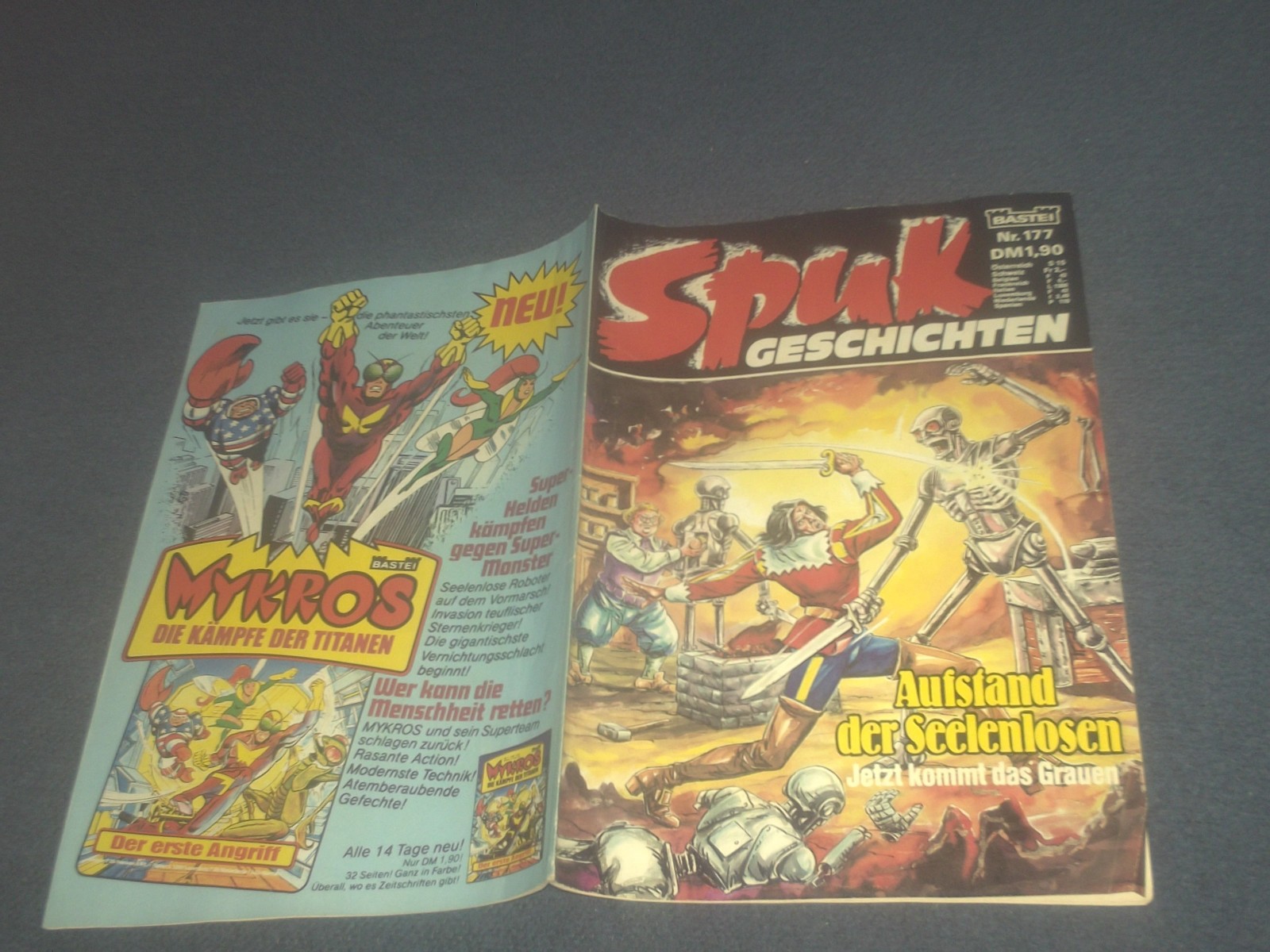 STORIE DI SPUK FUMETTO QUADERNO VOLUME N.177